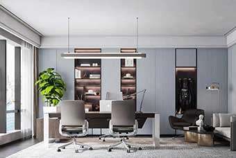 辽源轻奢风格-书房