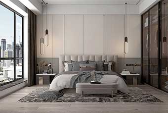 辽源现代风格-卧室