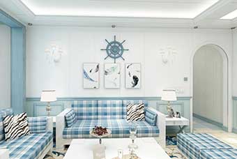 辽源地中海风格-客厅