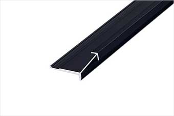 辽源航空纤维墙咔铝合金阳角线（哑黑氧化）