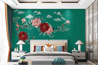 辽源森佰汇航空纤维墙咔（爱情花语）